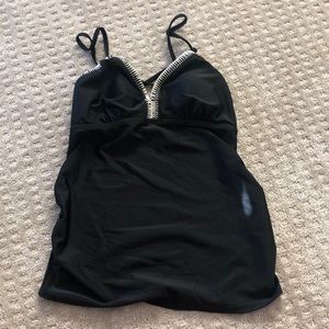 Boho Maternity Swim Top